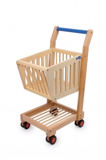 Houten Winkelwagentje